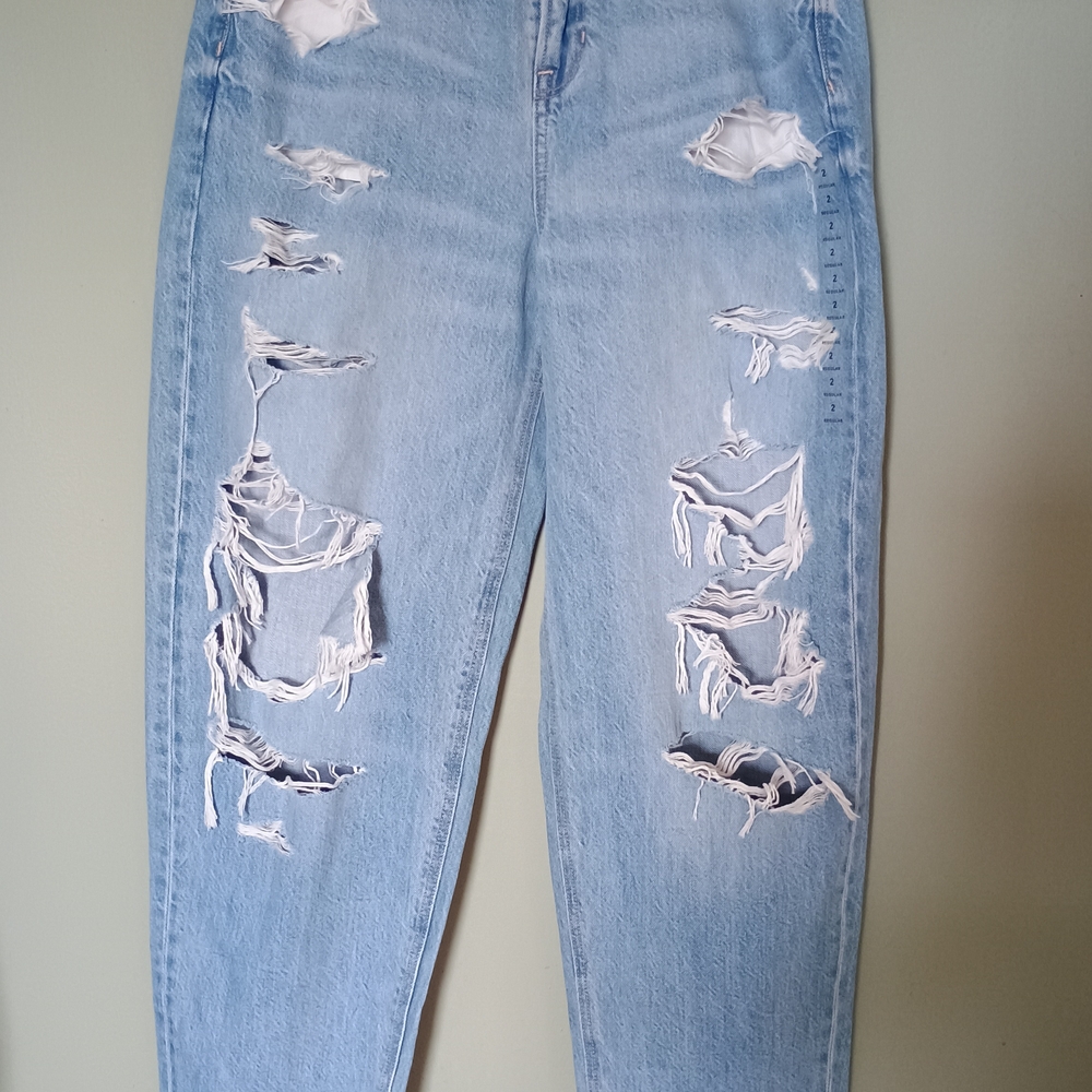 American Eagle Outfitters Blue Straight Leg Jeans